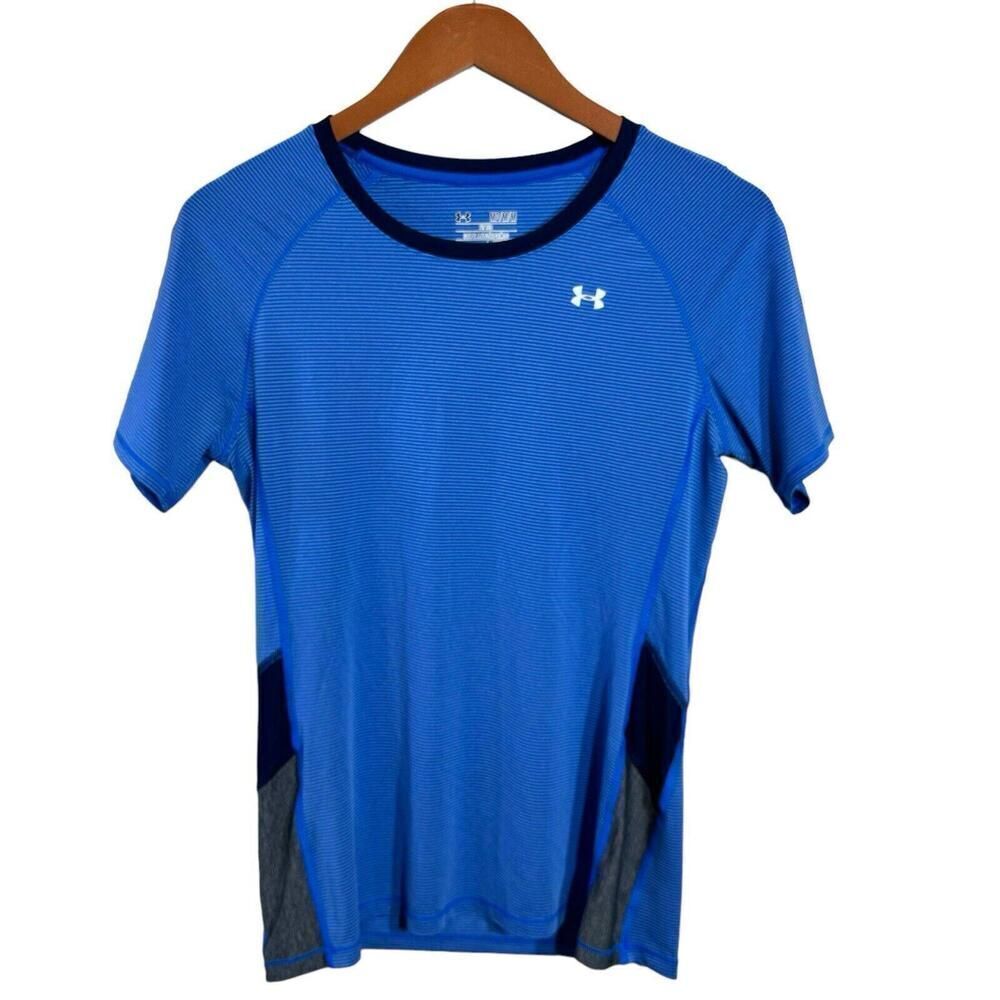 Under Armour Blue Fitted Shirt Size M, SKU: 190-3004